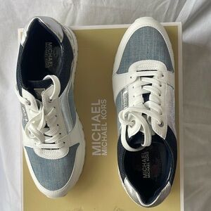 Michael Kors Billie Trainer, Color-Denim